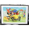 Image 1 : LARGE FRAMED DISNEY PRINT. 40"X28"