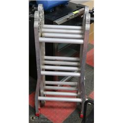 ALUMINUM 12' MULTI FOLD LADDER