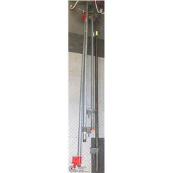 4 LARGE METAL WOOD CLAMPS 75" LONG
