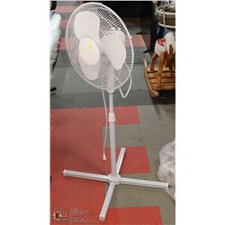 WHITE FLOOR FAN ON CHOICE