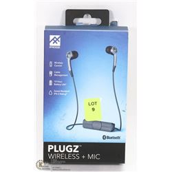 IFROGZ PLUGZ WIRELESS BLUETOOTH EARPHONES