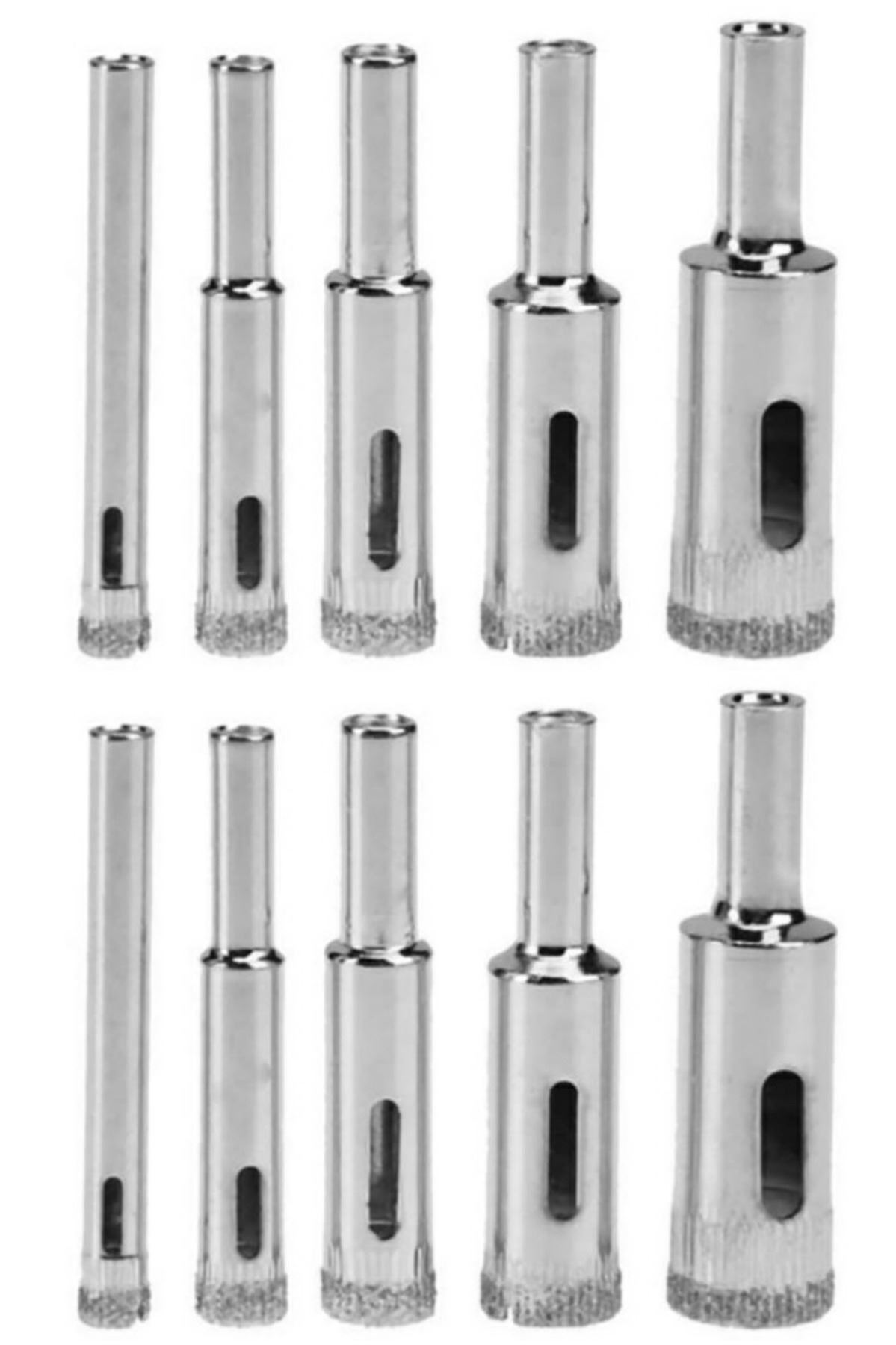 10PC DIAMOND COATED CORE HOLE SAW SET