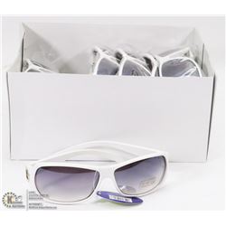 CASE OF WHITE DESIGNER UV400 SUNGLASSES