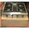 Image 1 : 30" GAS RANGE TOP IN BOX MODEL #HRT3003U,STAINLESS