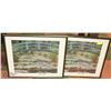 Image 1 : 2 MONET PRINTS. FRAMED