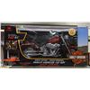 Image 1 : RED RADIO CONTROLLED HARLEY DAVIDSON FAT BOY