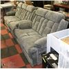 Image 1 : NEW FABRIC RECLINING 78" SOFA WITH 57" LOVE SEAT