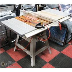 RIDGID TABLE SAW WITH STAND