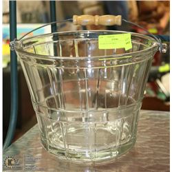 GLASS ICE BUCKET