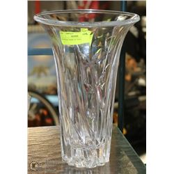 CRYSTAL VASE 10" TALL