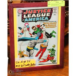 JUSTICE LEAGUE OF AMERICA #35, COMICBOOK DISPLAY
