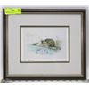 Image 1 : FRAMED, SIGNED SUE COLEMAN PRINT TITLED "THE