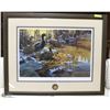 Image 1 : LARGE FRAMED PRINT DUCKS UNLIMITED
