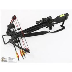MANNING 95LB DRAW CROSSBOW WITH SCOPE ,