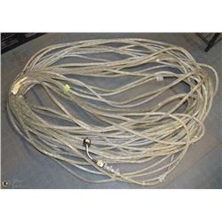 RED ROPE LIGHTS, APPROX. 75 PLUS FEET