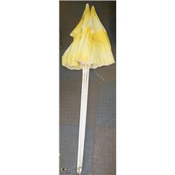 LOT OF 3- 60" PATIO UMBRELLAS  THEY SWIVEL