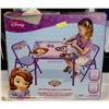 Image 1 : DISNEY DRY ERASE TABLE & CHAIR SET.