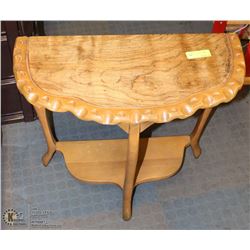 WOOD CARVED SIDETABLE