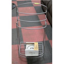 PAIR OF TOWEL RACKS - 1 WALL MOUNT & 1 FLOOR STAND