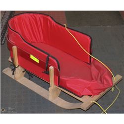 WOOD CHILDS SLED