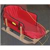Image 1 : WOOD CHILDS SLED