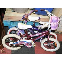 LOT OF 3 GIRLS BIKES
