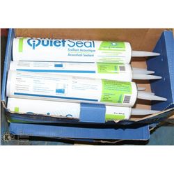2 CASES OF QUIET SEAL ACOUSTIC SEALANT,
