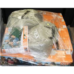 PALLET OF QUEEN, FULL, TWIN  AIR BEDS