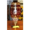 Image 1 : CRANBERRY GLASS VASE