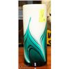 Image 1 : ART GLASS VASE, 13" TALL