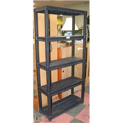 75"X36"X14" 5 SHELF STORAGE SHELF.