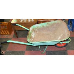GREEN WHEEL BARROW