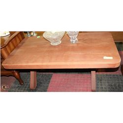 ESTATE INDOOR/OUTDOOR SOLID WOOD COFFEE TABLE