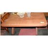 Image 1 : ESTATE INDOOR/OUTDOOR SOLID WOOD COFFEE TABLE