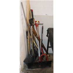 LARGE ESTATE LOT OF YARD TOOLS