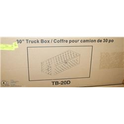 NEW COMPARTMENT TRUCK BOX 30" IN BOX