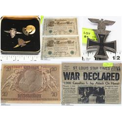 FEATURED ITEMS: GERMAN AND WAR COLLECTIBLES