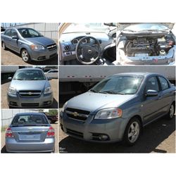 FEATURED ITEM: 2007 CHEVROLET AVEO SEDAN