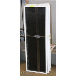 BUNDLE OF 20 SCREENS 17-13/16"W X 54"H.