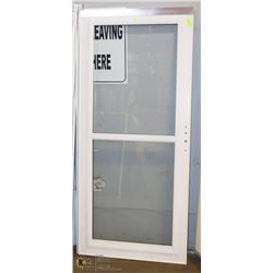 HIDDEN SCREEN DOOR 36" X80"H OPENS LEFT