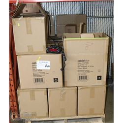 PALLET OF ALARM CLOCK RADIOS.