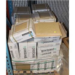 PALLET OF BEIGE PORCELAIN TILE