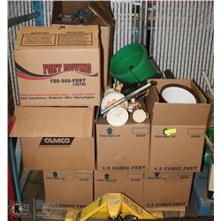 PALLET OF MISC HOUSEHOLD ITEMS