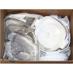 ESTATE BOX OF ASSORTED BAKEWARE