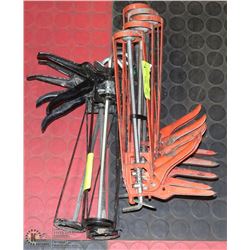 LOT OF 8 CAULKING GUNS