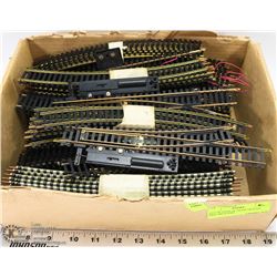 LOT OF OVER 60' TRAIN TRACKS INCL SPLITTERS