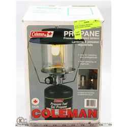 NEW COLEMAN PRESSURE REGULATED LANTERN