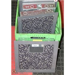 TOTE OF HUBBELL POWER AND DATA FLOOR BOXES