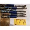 Image 1 : Taper Shank End Mill Set 3/8"-7/16"-5/8"-3/4"-1"