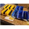 Image 1 : Plastic Bin 5"1/2 x 11" for 10 Yellow or blue